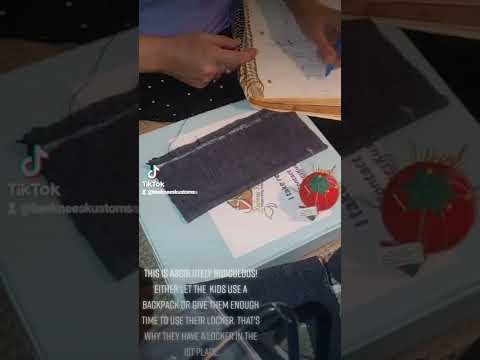 Making shoulder pads for a drawstring bag, well trying to anyways