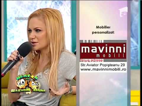 Imagini din copilarie cu Andreea la Neatza cu Razvan si Dani