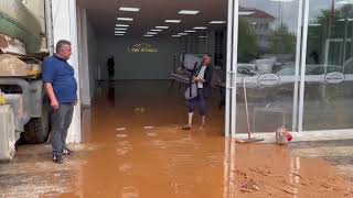Kırşehir'de selin hasarı gün ağarınca ortaya çıktı
