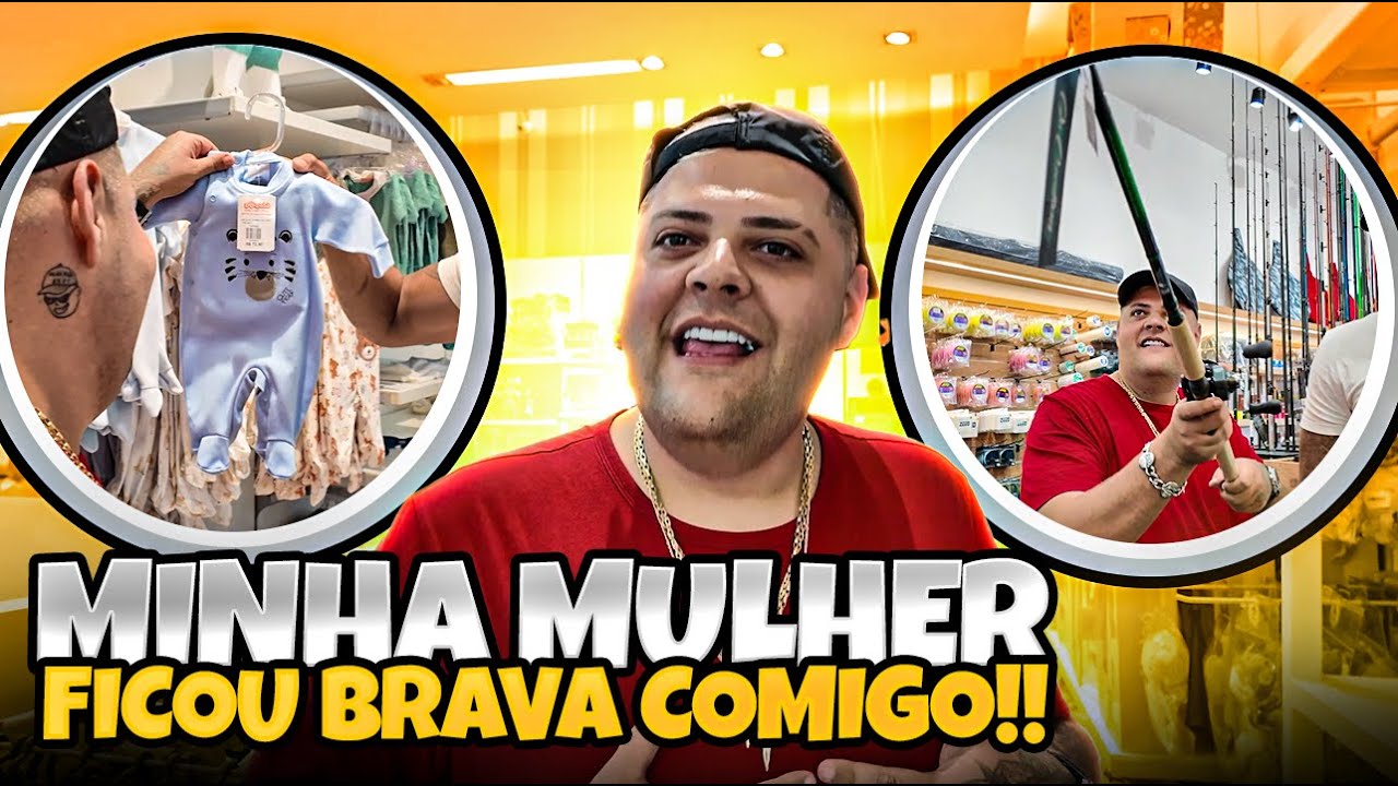 FUI COMPRAR COISAS PARA MEU BEBÊ E ACABEI PARANDO NA LOJA DE PESCA!! [MAUMAUZK]