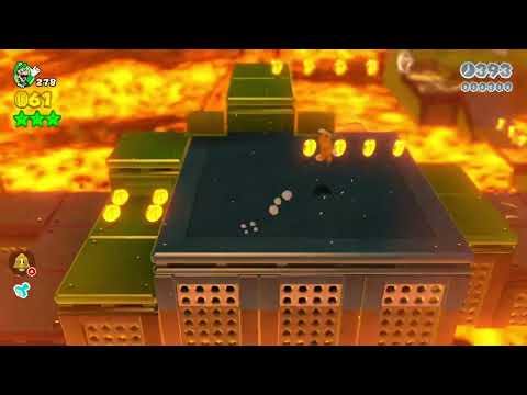 Super Mario 3d World (Switch) 7-7 Speedrun Time 22