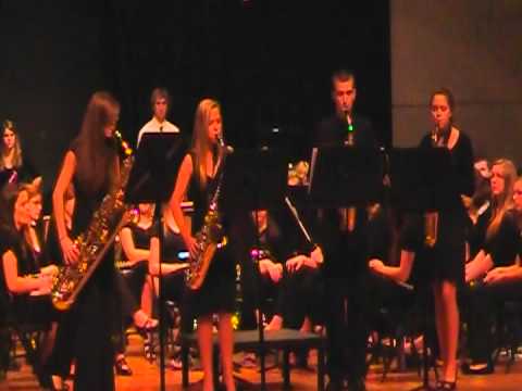 MRHS Concert Band Spring Concert 2012 Sax Quartet