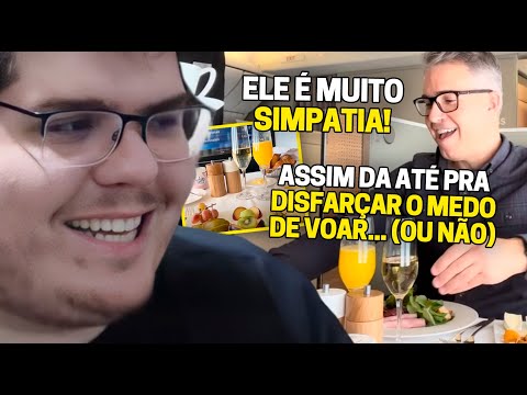 CASIMIRO REAGE: 1ª CLASSE SWISS - B777-300 (SP X BUENOS AIRES) CARIOCA NOMUNDO | Cortes do Casimito