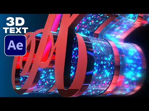 Easy After Effects Tutorial Particles Logo Text Animation Download Free Template