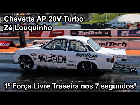 Chevette FLT Zé Louquinho - Primeiro FLT nos 7 segundos!
