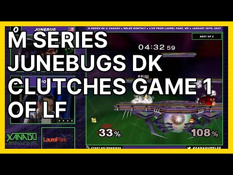 M Series Junebugs DK clutches game 1 of LF (V... | Smash Melee Highlights