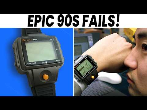 25 Innovative Tech Products From The 1990s That FAILED Miserably!