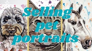 How to Sell Pet Portraits | Tips for Being a Successful Pet Portrait Artist