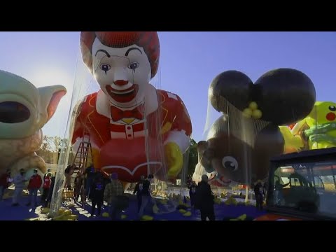 Thanksgiving Day Parade Balloons