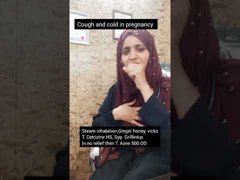 cough and cold during pregnancy #shorts #youtubeshorts #drnikhat