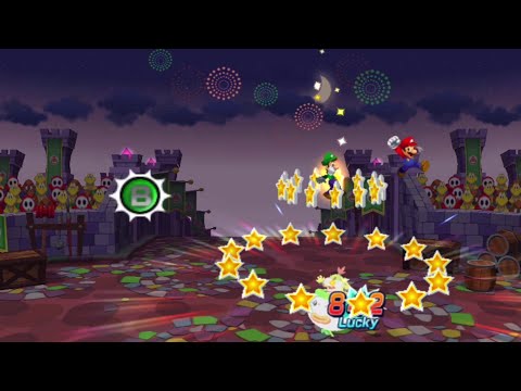 Mario & Luigi: Dream Team - Battle Medley with MAX stats.