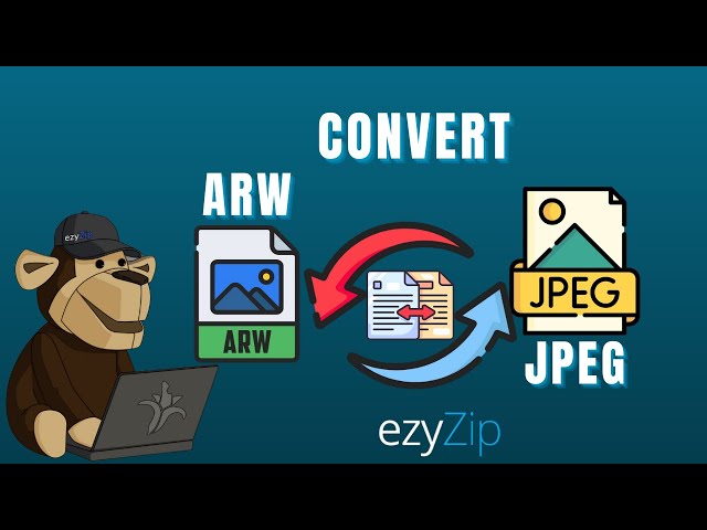 How To Convert ARW to JPEG In Seconds!