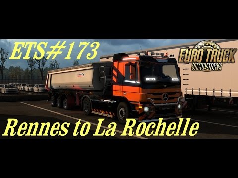 ETS#173  FRANCE   Transporting 16 Tons of Scrapmetal from Rennes to La Rochelle 244 KM
