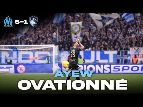 L'INCROYABLE ovation du Vélodrome pour André Ayew après son BUT et à sa SORTIE ! 🥹