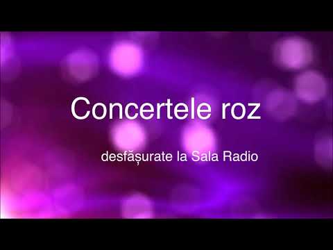 Concertele roz la Radio România Muzical - 1 octombrie