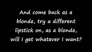 Fefe Dobson - &quot;As a Blonde&quot; Lyrics