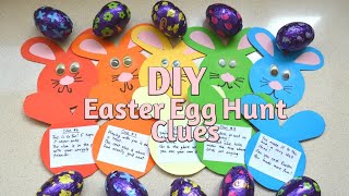 DIY Easter Egg Hunt Clues | Crafty Ellie