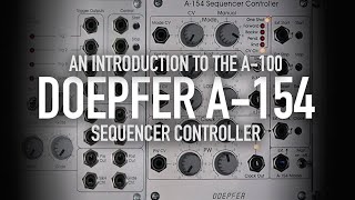 Video thumbnail for Doepfer A-154 Sequencer Controller + A-155 Analog / Trigger Sequencer by Detroit-Berlin