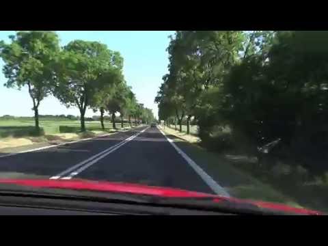 Arriving Jawor in Poland from the Autostrada A4