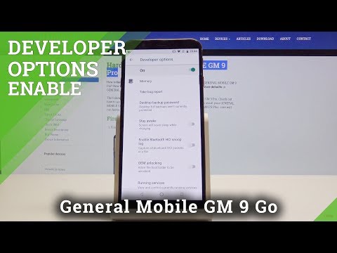 How to Enable Developer Options in GENERAL MOBILE GM 9 Pro - OEM Unlock