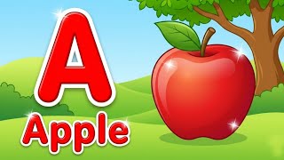 Download lagu Learn the Alphabet from A to Z. A for Apple B for Ball | ABCD Song for Nursery & Preschool Kids mp3