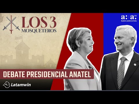The Three Musketeers - ANATEL Presidential Debate: Kast vs. Jara - Radio Agricultura