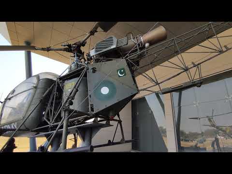 SA 315B Lama Helicopter. #army  #museum #lahore #helicopter