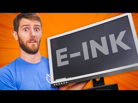 This is the WORST Monitor Ever...ON PURPOSE! - Dasung PaperlikeU E-Ink Monitor