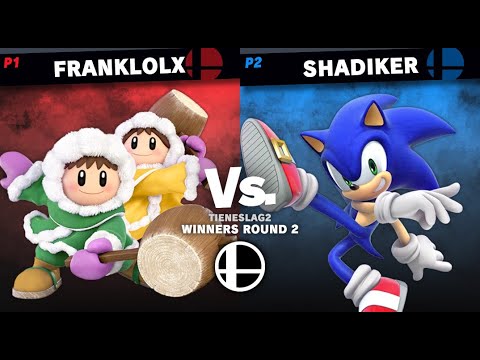 TienesLag2 - Winners Round 2 Franklolx (Ice Climbers) VS Shadiker (Sonic)