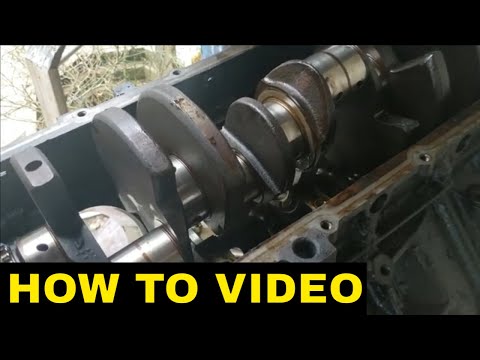 Removing Your Crankshaft And Main Bearing Caps - HOW TO - LS ENGINES