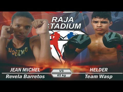 HELDER (WASP TEAM) vs. JEAN MICHEL (REVELA BARRETOS) 65 KG - THAI FIGHT BRASIL 2º EDIÇÃO
