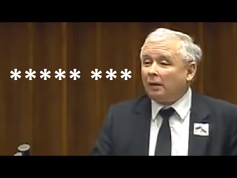 Kaczyński obraża *** ***  i zostaje...