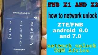 ZTE/FNB Conexis X1 FNB coneXis X2 how to network unlock and imei repair