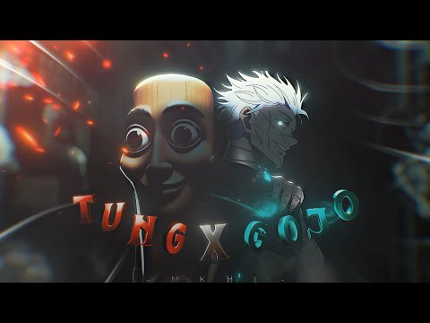 Tung sahur X Gojo🔥 "Jujutsu Brainrot😩" - TUNG SAHUR FUNK「Edit/AMV」Alight Motion Free Preset & Clips