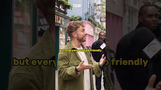 VERY happy Brit talks about the American dream 👀 #cultures #shorts #uk #american #london #viral