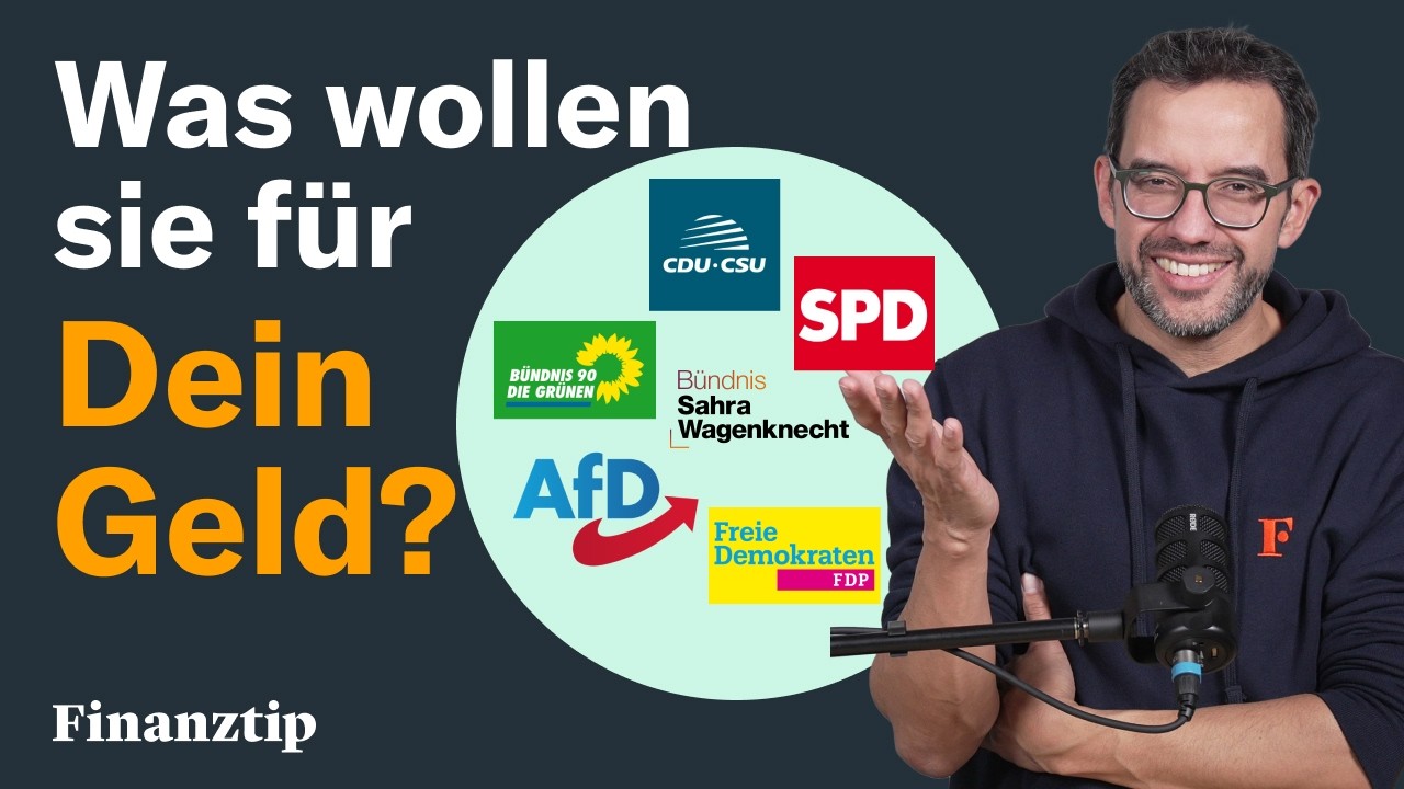 Das versprechen die Parteien für Dein Geld | Wahl 2025
