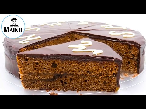 Sachertorte selber machen / Sachertorte schnelles Rezept Schokokuchen