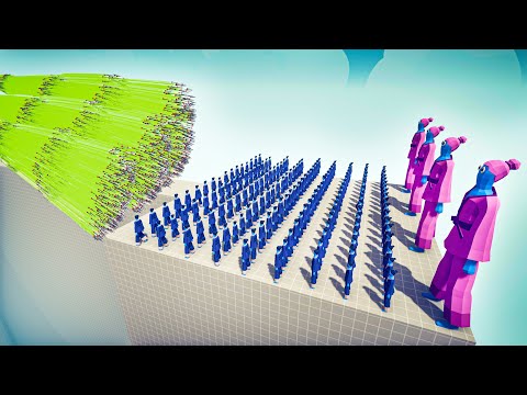 100x TAEKWONDO & 4x GIANTS vs EVERY GOD - Totally Accurate Battle Simulator TABS