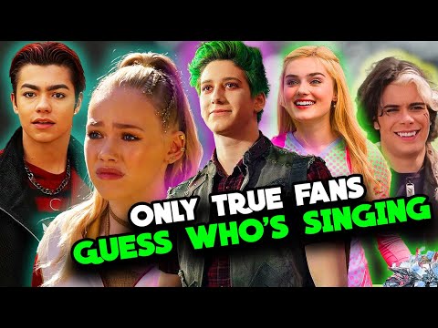 ZOMBIES 1, 2, 3 & 4 MEGA Quiz - Guess Who's Singing 🎶 Only True Fans Pass