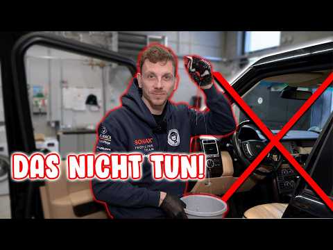 🚗 5 Anfängerfehler bei der Innenraumreinigung – Profi-Tipps für ein sauberes Auto! 🧽