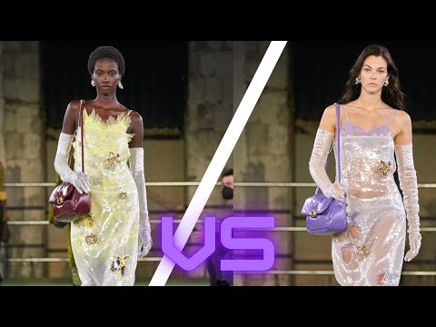 Anok Yai Vs Vittoria Ceretti || Runway Collection