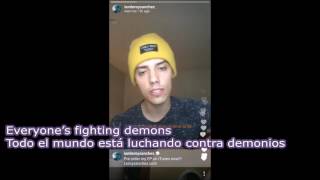 Leroy Sanchez- Even angels lyrics traducida original (Carlos Marco ft. Blas Cantó)