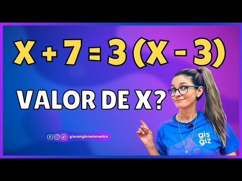 EQUAÇÃO DO 1º GRAU 01