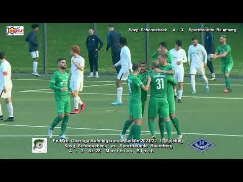 2022 06 09  FV N'rh  Oberliga Aufstiegsrunde 2021 22  SP11 Spvg Schonnebeck vs  Spfr Baumberg