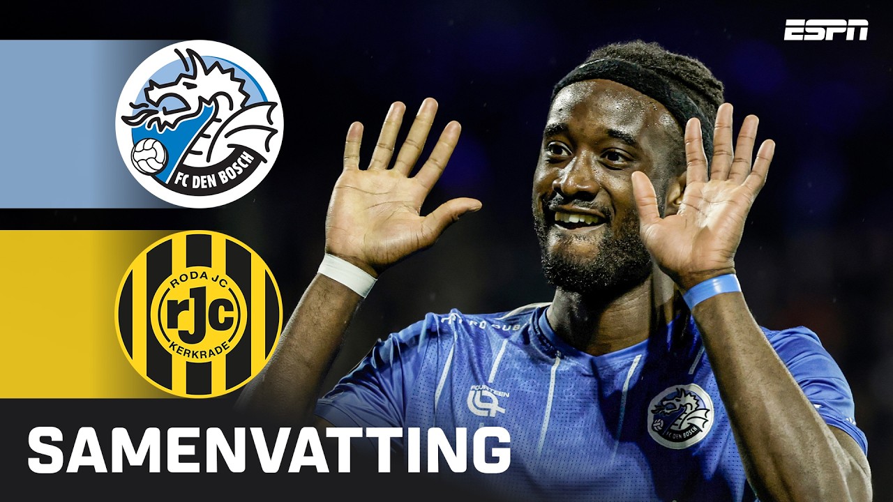 Den Bosch vs Roda JC Kerkrade Highlights