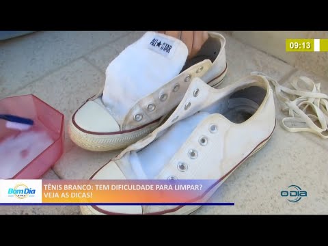 Veja dicas para limpar tênis brancos 03 05 2021