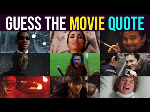 Guess the Movie From Its Famous Quote | 50 Movies Challenge