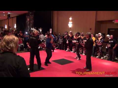 Team Paul Mitchell International vs Team Full Circle Black Round 3 Men's Team Fighting at Diamond Nationals 2012 Merge
