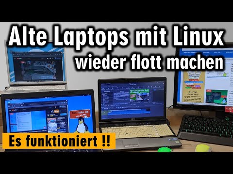 Alte Laptops mit Linux wieder flott machen ποΈ Es funktioniert ποΈ