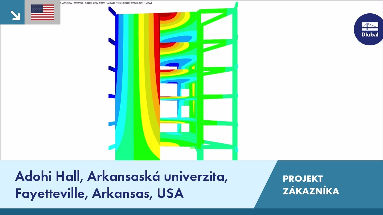 CP 001166 | Adohi Hall, Arkansaská univerzita, Fayetteville, Arkansas, USA